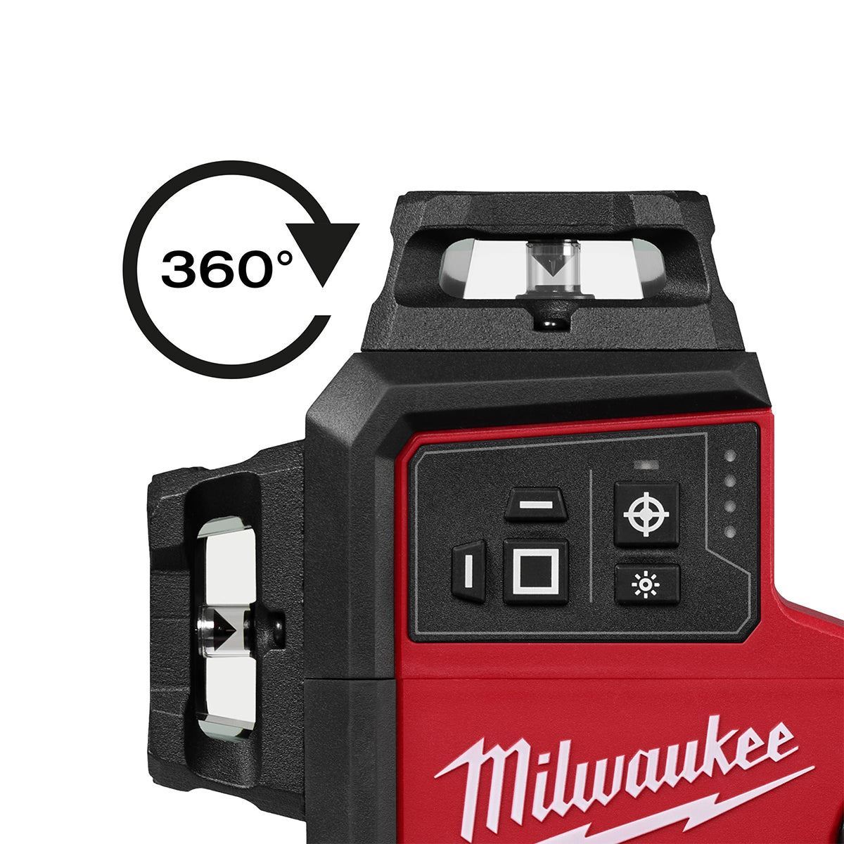 Milwaukee M12A3PLO-0C 12V M12 Green Auto Alignment 360° 3 Plane Laser Body Only & Case 4933499001