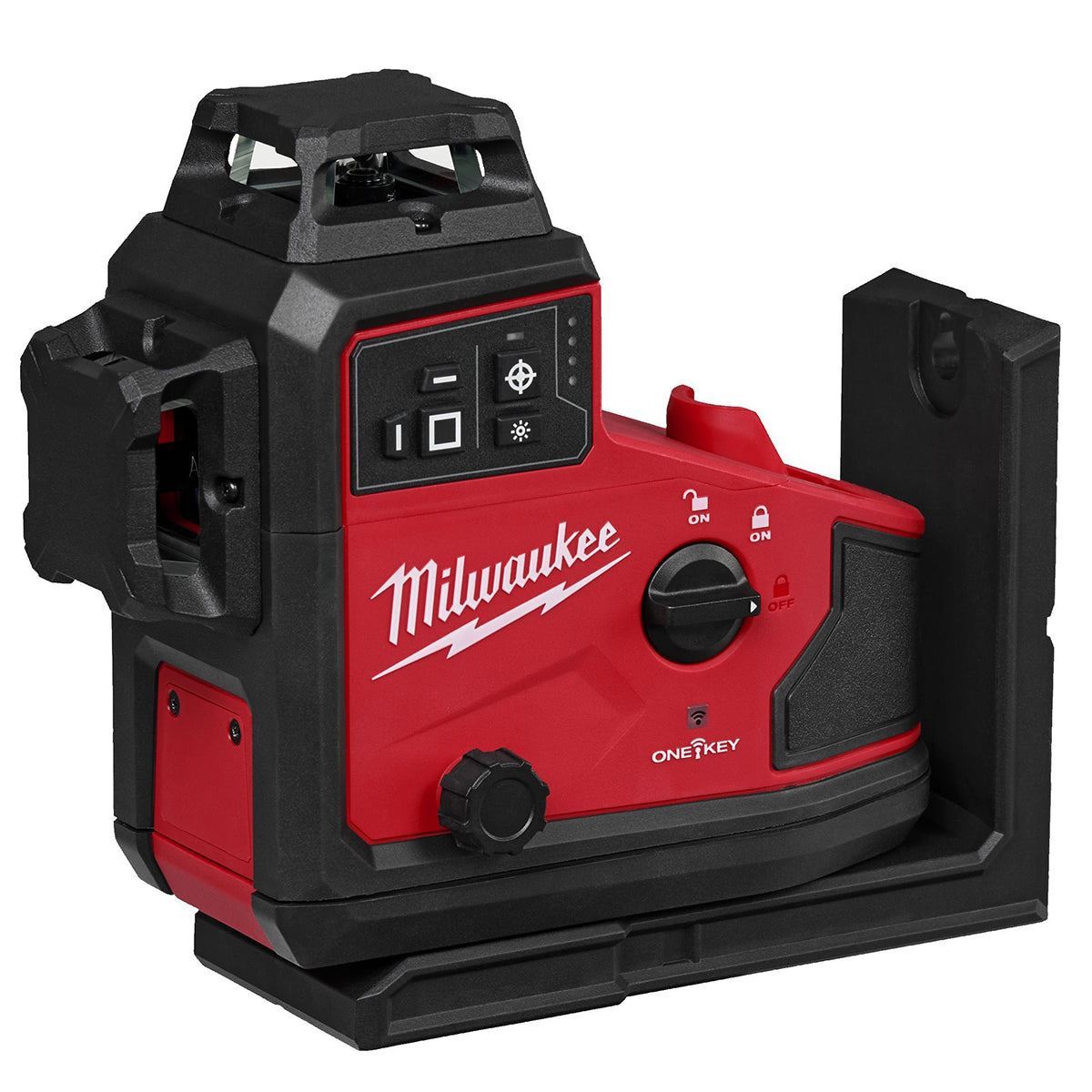 Milwaukee M12A3PLO-0C 12V M12 Green Auto Alignment 360° 3 Plane Laser with 1 x 3.0Ah Battery Charger Case & Laser Tripod